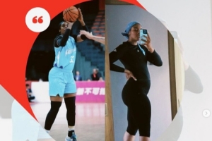华体会体育登录入口-震撼！北京女篮外援仙扬帕克征战WCBA季后赛时 已身怀5个月身孕